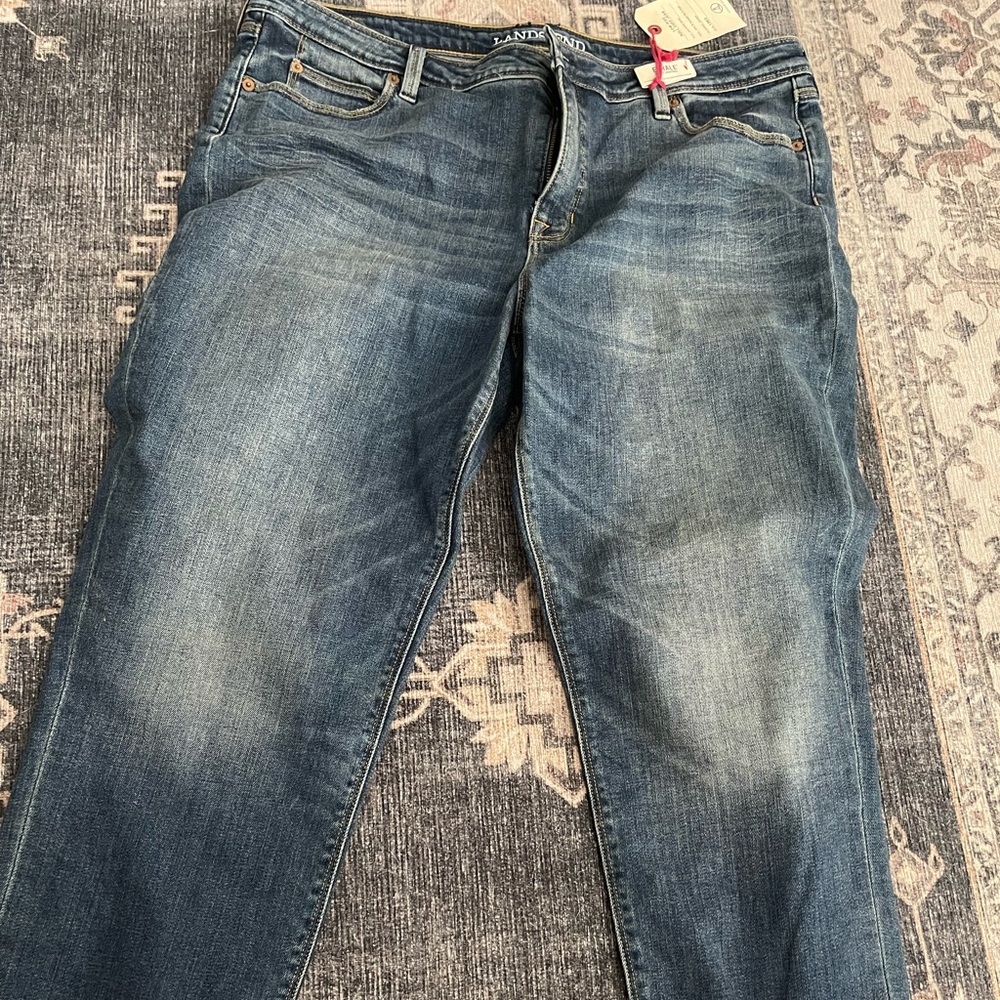 Lands End crop Jean